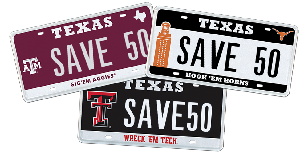 Special College Plate Offer